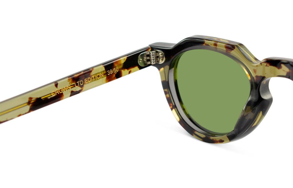 Lesca Lunetier x Ottica Tullino - Crown Panto 8 mm dark green